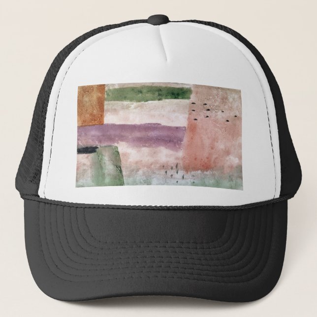 Gorra De Camionero Paisaje con Poplars (1929) de paul klee (Anverso)