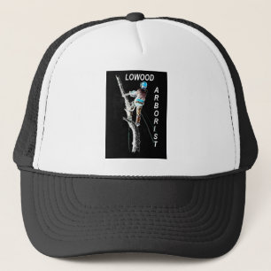 Gorra De Camionero Paisaje de Arborisco Arbórico Tree Surgeon Chainsa