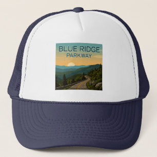 Gorra De Camionero Paisaje de Blue Ridge Parkway