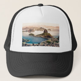 Gorra De Camionero Paisaje de Río de Janeiro