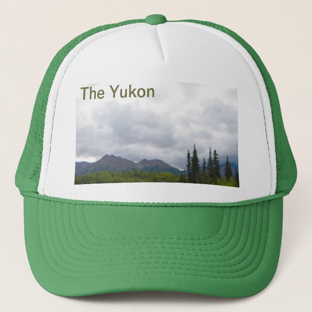 Gorra De Camionero Paisaje de Yukón (Anverso)