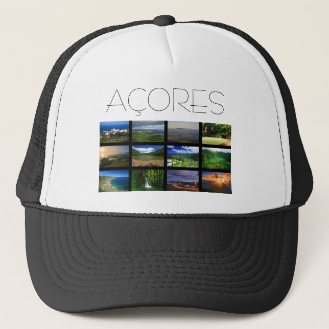 Gorra De Camionero Paisajes de Azores (Anverso)