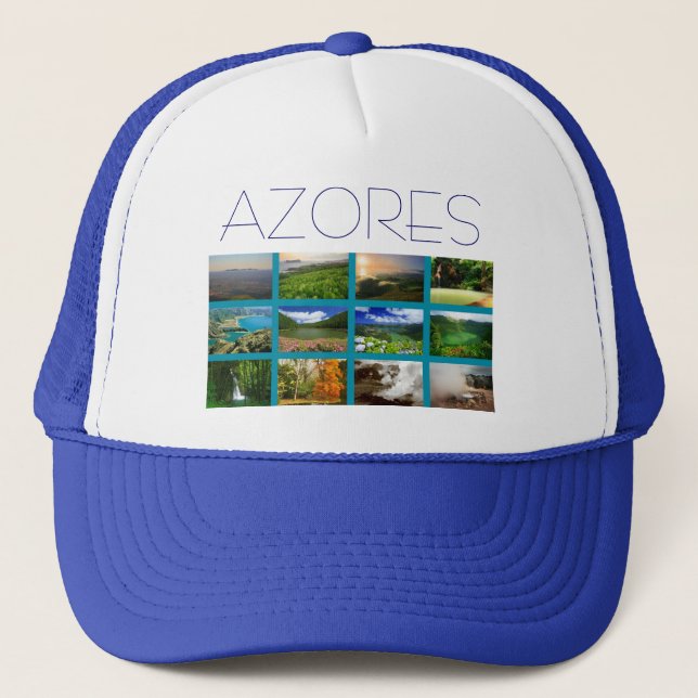 Gorra De Camionero Paisajes de Azores (Anverso)