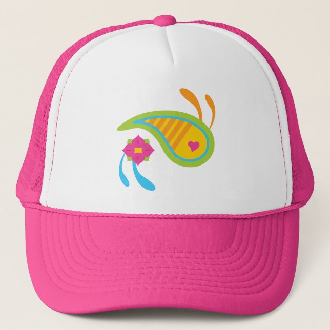Gorra De Camionero Paisley Fun (Anverso)