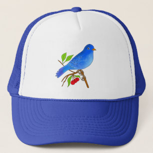 Gorra De Camionero Pájaro azul