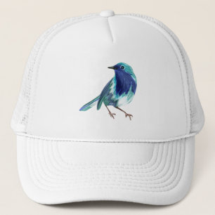 Gorra De Camionero Pájaro azul chiquito