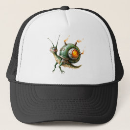 Gorra De Camionero Pájaro caracol steampunk cósmico – Criatura de sue