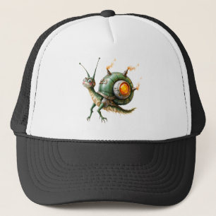 Gorra De Camionero Pájaro caracol steampunk cósmico – Criatura de sue