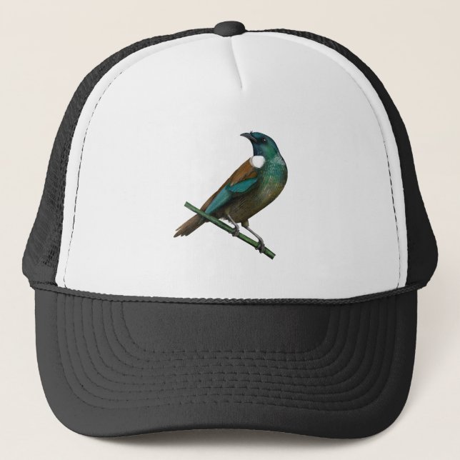 Gorra De Camionero Pájaro de Nueva Zelanda (Anverso)