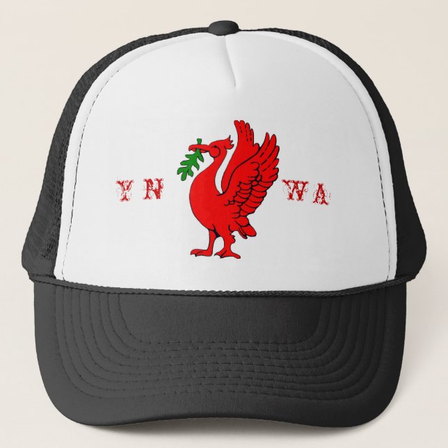 Gorra De Camionero Pájaro del hígado (Anverso)