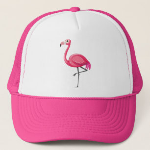 Gorra De Camionero Pájaro Flamingo Rosa-89686