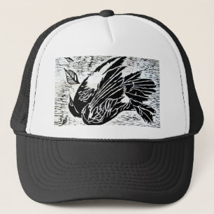 Gorra De Camionero pájaro muerto