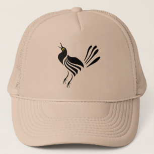 Gorra De Camionero Pájaro negro gracke macho