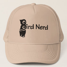 Gorra De Camionero Pájaro Nerd