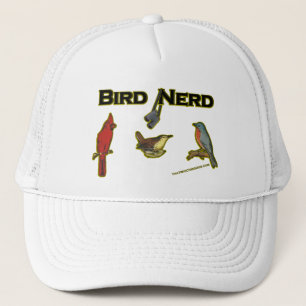 Gorra De Camionero Pájaro Nerd