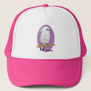 Gorra De Camionero Pájaro tropical exótico de Bali Mina