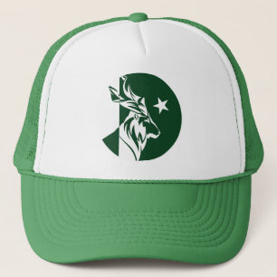 Gorra De Camionero Pakistán marca bandera nacional animal paquistaní