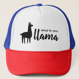 Gorra De Camionero Palabra a su llamada