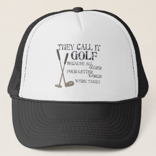 Gorra De Camionero Palabra de cuatro letras