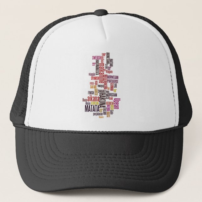 Gorra De Camionero Palabra Hakuna Matata (Anverso)