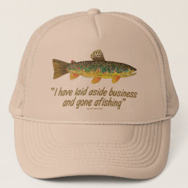 Gorra De Camionero Palabras de pesca antiguas