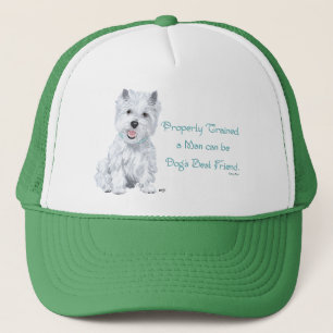 Gorra De Camionero Palabras de Sabiduría de Westie