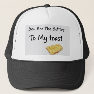 Gorra De Camionero Palabras del amor del pan de la tostada