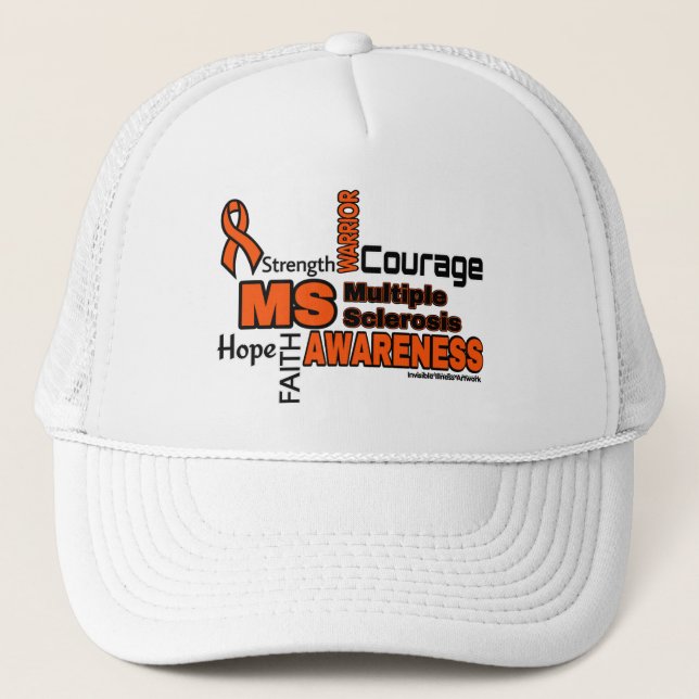 Gorra De Camionero Palabras...MS (Anverso)