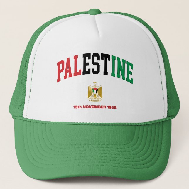 Gorra De Camionero Palestina (Anverso)