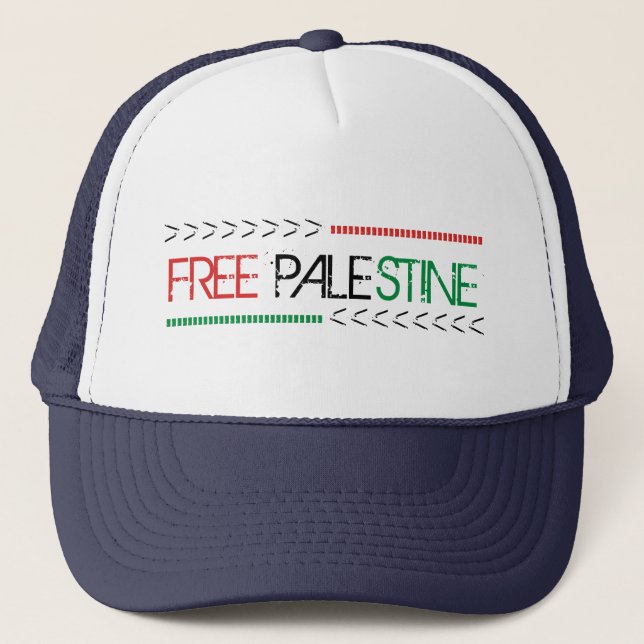 Gorra De Camionero Palestina Libre (Anverso)