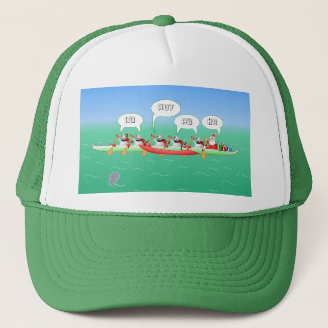 Gorra De Camionero Paleta del navidad (Anverso)