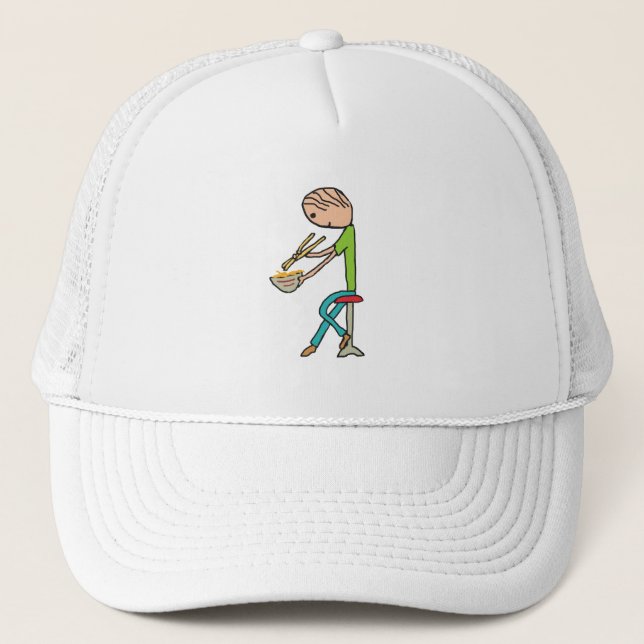 Gorra De Camionero Palillos Y Fideos (Anverso)