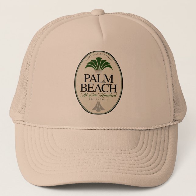 Gorra De Camionero Palm Beach en 100 (Anverso)
