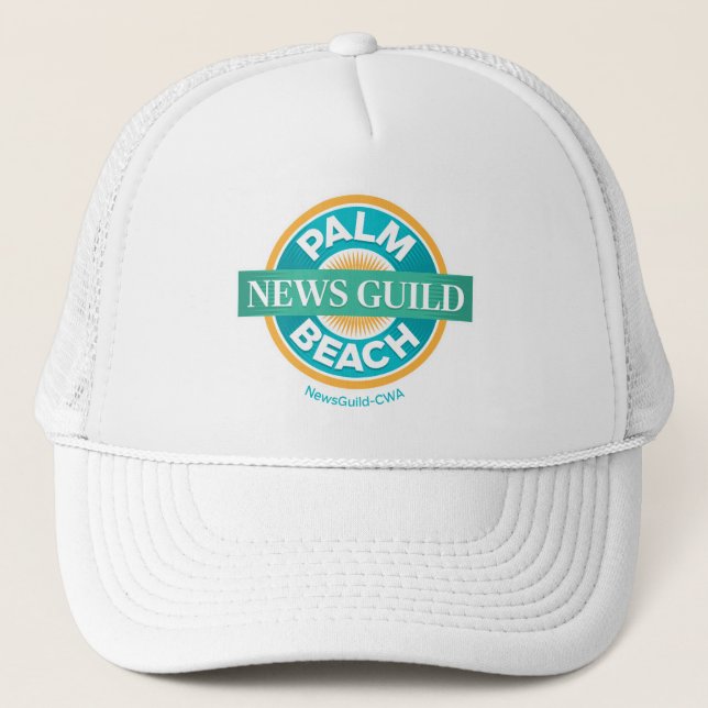 Gorra De Camionero Palm Beach News Guild (Anverso)
