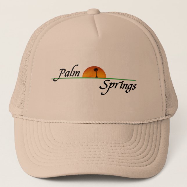 Gorra De Camionero Palm Springs (Anverso)