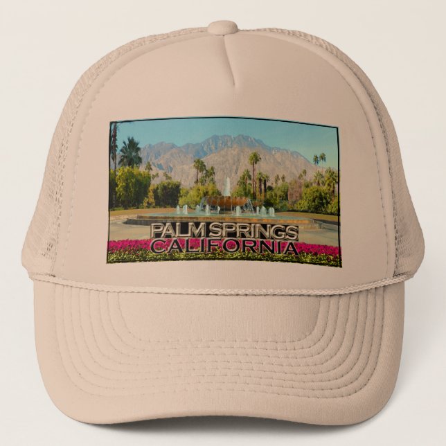 Gorra De Camionero Palm Springs (Anverso)