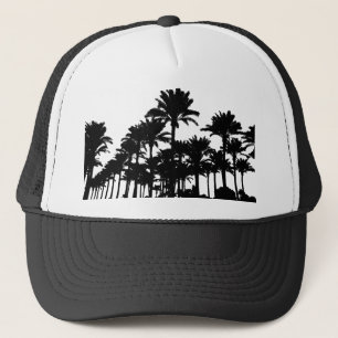 Gorra De Camionero Palm Trees Silhouette
