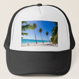 Gorra De Camionero Palmeras en la playa de Isla Saona