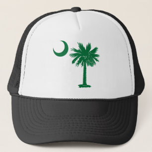 Gorra De Camionero Palmetto verde