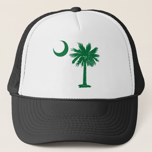 Gorra De Camionero Palmetto verde (Anverso)