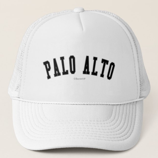 Gorra De Camionero Palo Alto (Anverso)