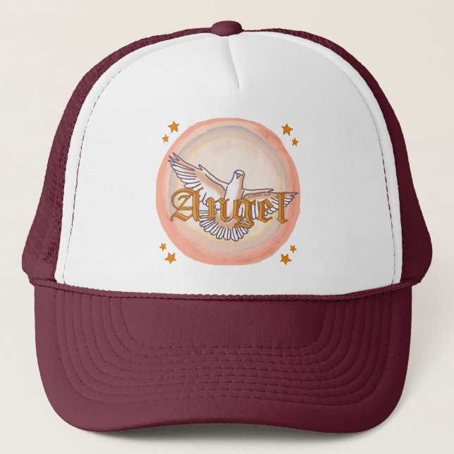 Gorra De Camionero Paloma angel (Anverso)