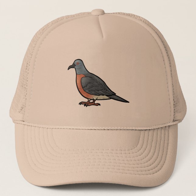 Gorra De Camionero Paloma de pasajero (Anverso)