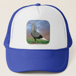 Gorra De Camionero Paloma y nubes voladoras