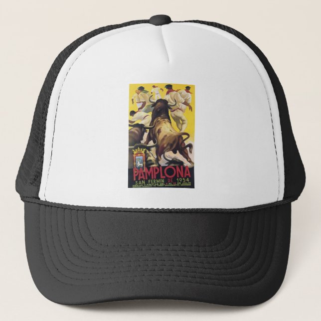 Gorra De Camionero Pamplona San Fermín (Anverso)