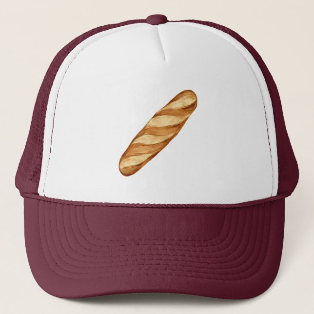Gorra De Camionero Pan Baguette Loaf Baker Bakerloo Lover (Anverso)