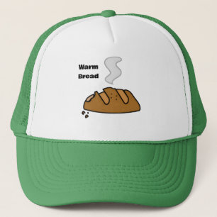 Gorra De Camionero Pan Fresco Ilustración de Panadería Adorable Ama