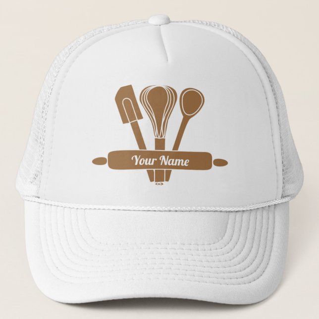 Gorra De Camionero panadería de personalizable (Anverso)