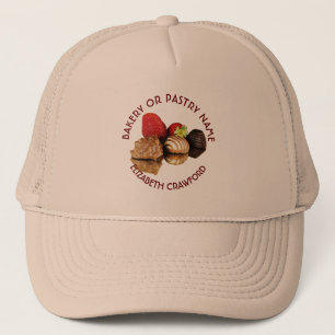 Gorra De Camionero Panadería o tienda de la torta de los dulces de