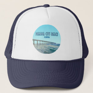 Gorra De Camionero Panamá City Beach Florida Vintage